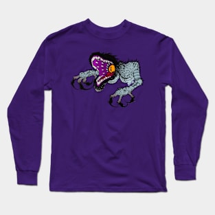 No horn, one eye, can't fly, not so purple, people eater Long Sleeve T-Shirt